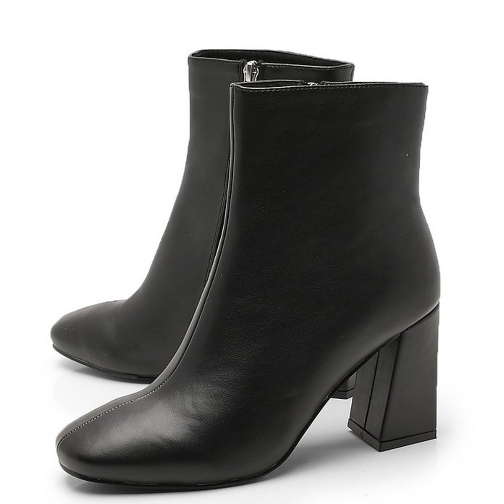 Black booties